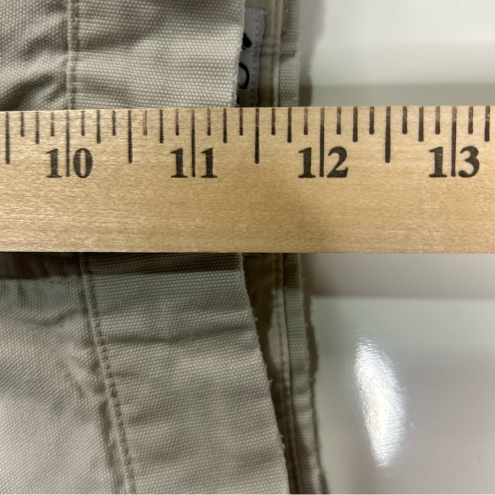 Columbia Pants Men’s 34 Khaki Casual Activewear Outdoor Hike Camp Zipper Pockets - Picture 13 of 14